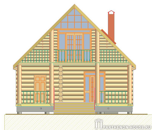 будівництво дерев'яного будинку Технології: дерев'яний будинок Загальна площа: 150 кв