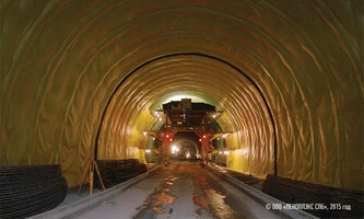 Полімерна гідроізоляція PLASTFOIL знайшла своє нове застосування і стала незамінною при будівництві тунелів і інших підземних конструкцій